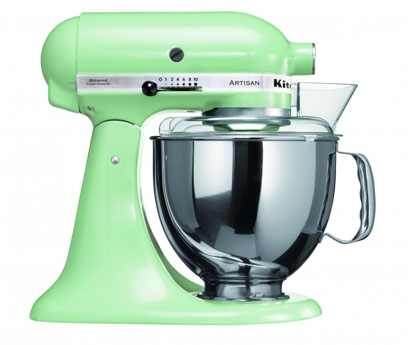 KitchenAid Green Mixer Color Comparison - Green Apple, Pistachio