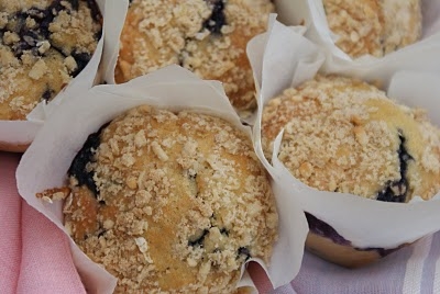 Blueberry Crumble Muffins